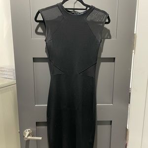 French connection cut out mesh dress. An amazing staple black dress